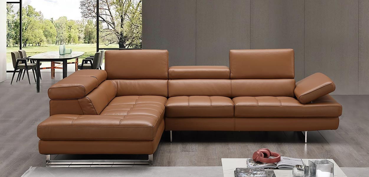 A761 Sectional in Caramel