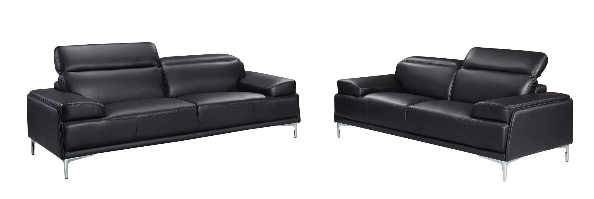J and M Furniture Couches & Sofa Black / Add Loveseat Nicolo Sofa Set In Various Colors