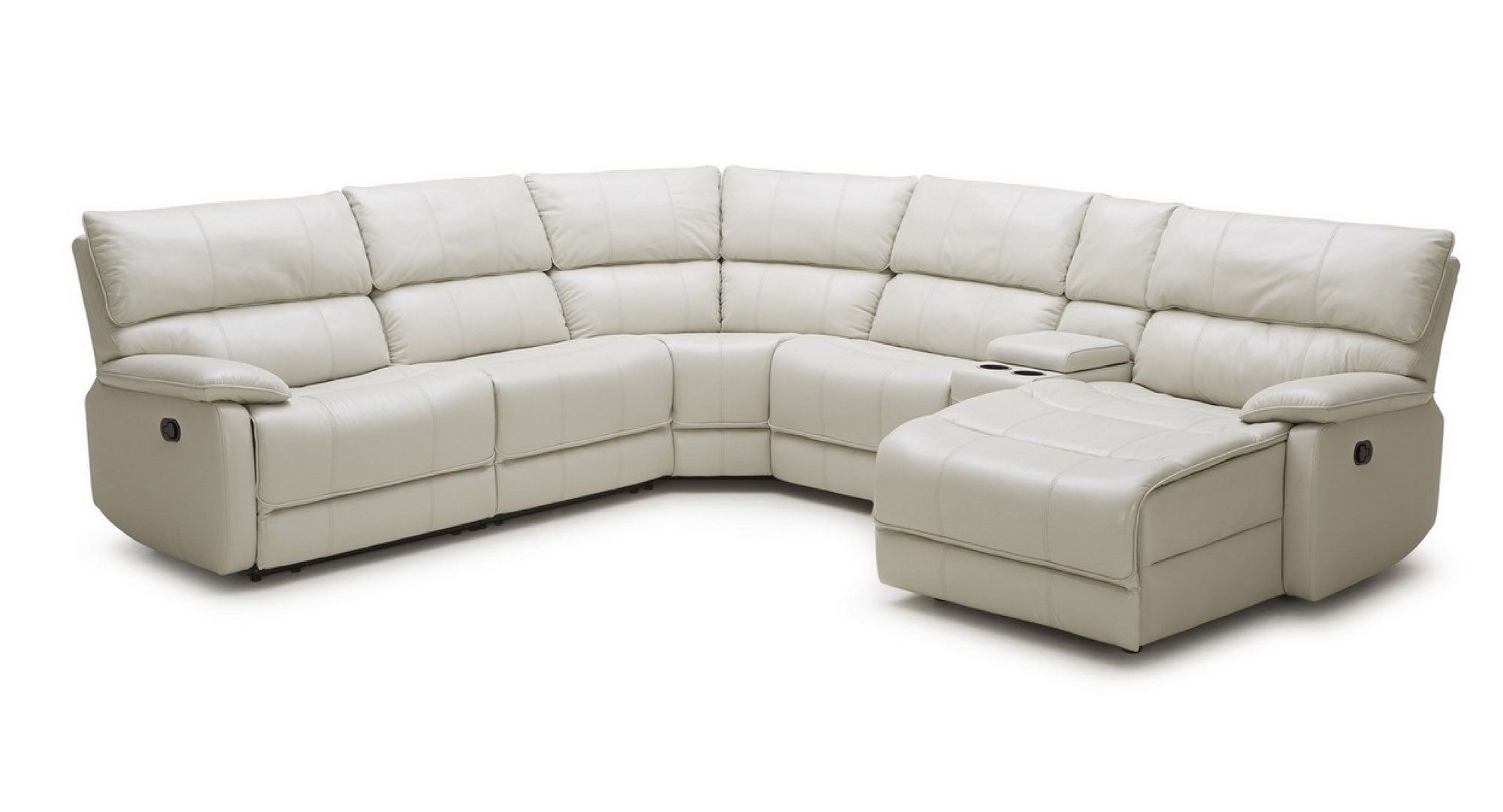 002 Motion Leather Sectional