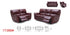 1738B Motion Leather Sofa, Love, and Chair