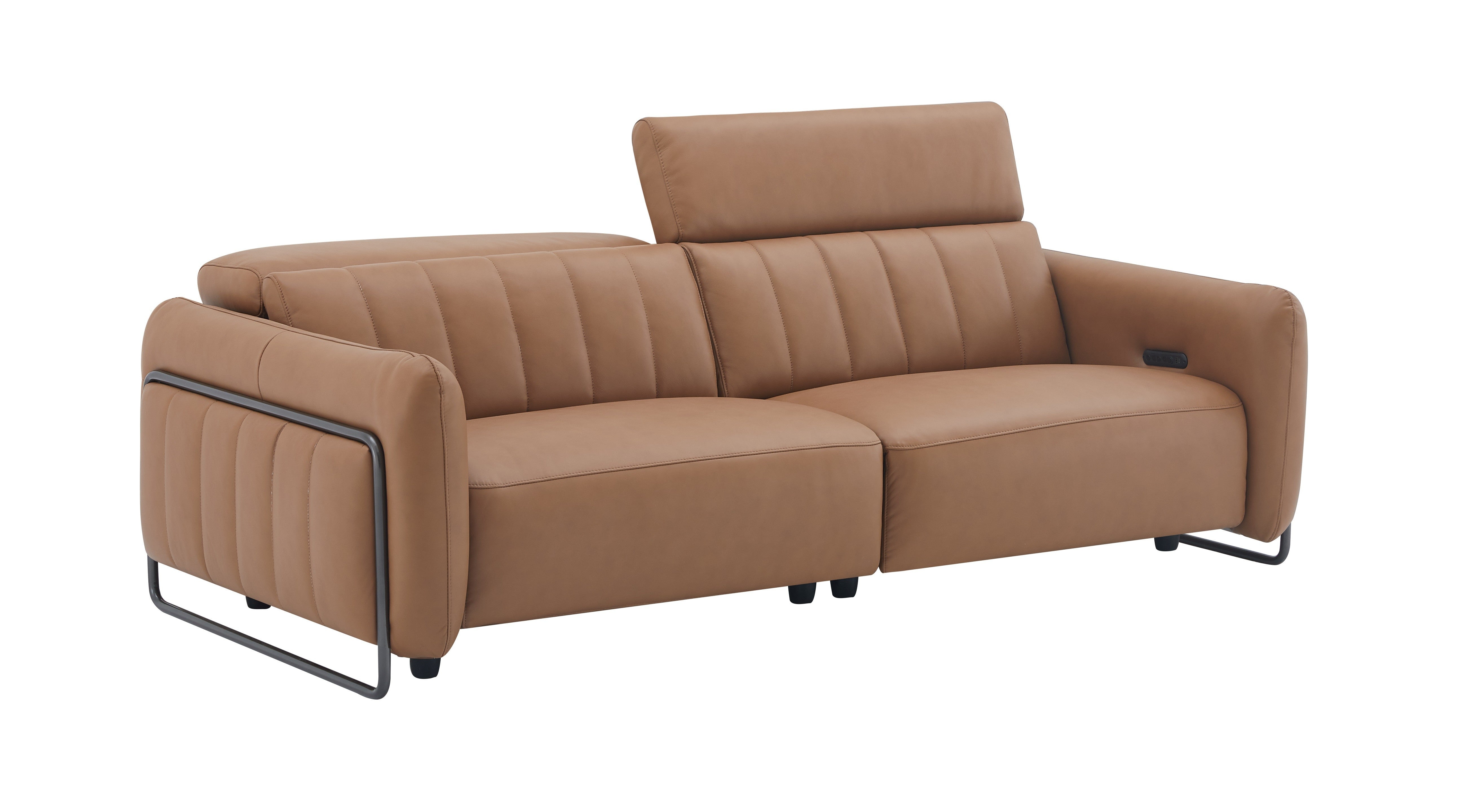 President Leather Love seat in Cognag [ clone ]