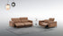President Leather Love seat in Cognag [ clone ]