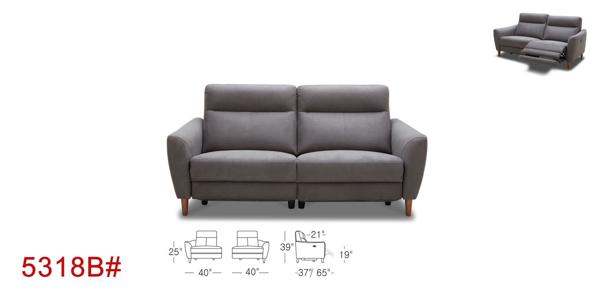 5318B Motion Sofa
