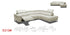 5319 Motion Leather Sectional