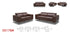 5517B-01 Motion Leather Sofa, Love, and Chair