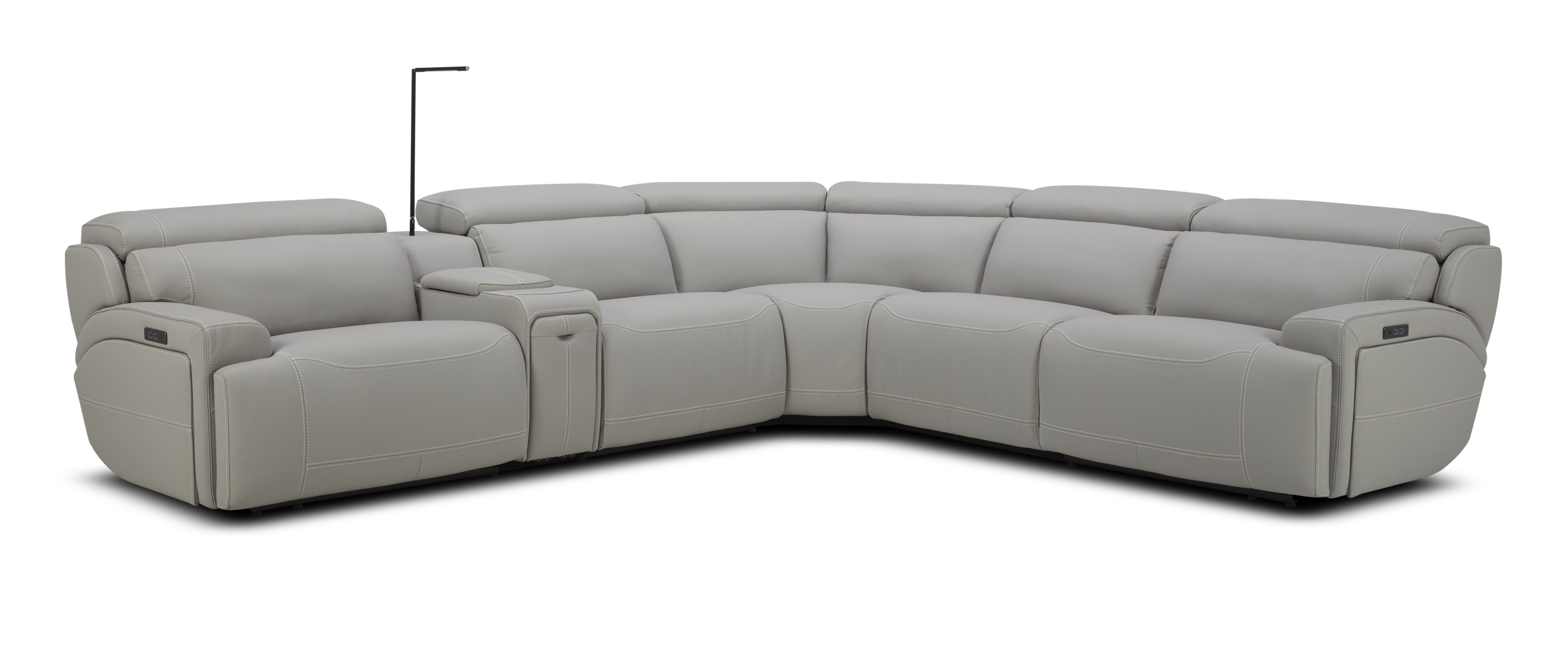 6095B Sectional in White [ clone ]