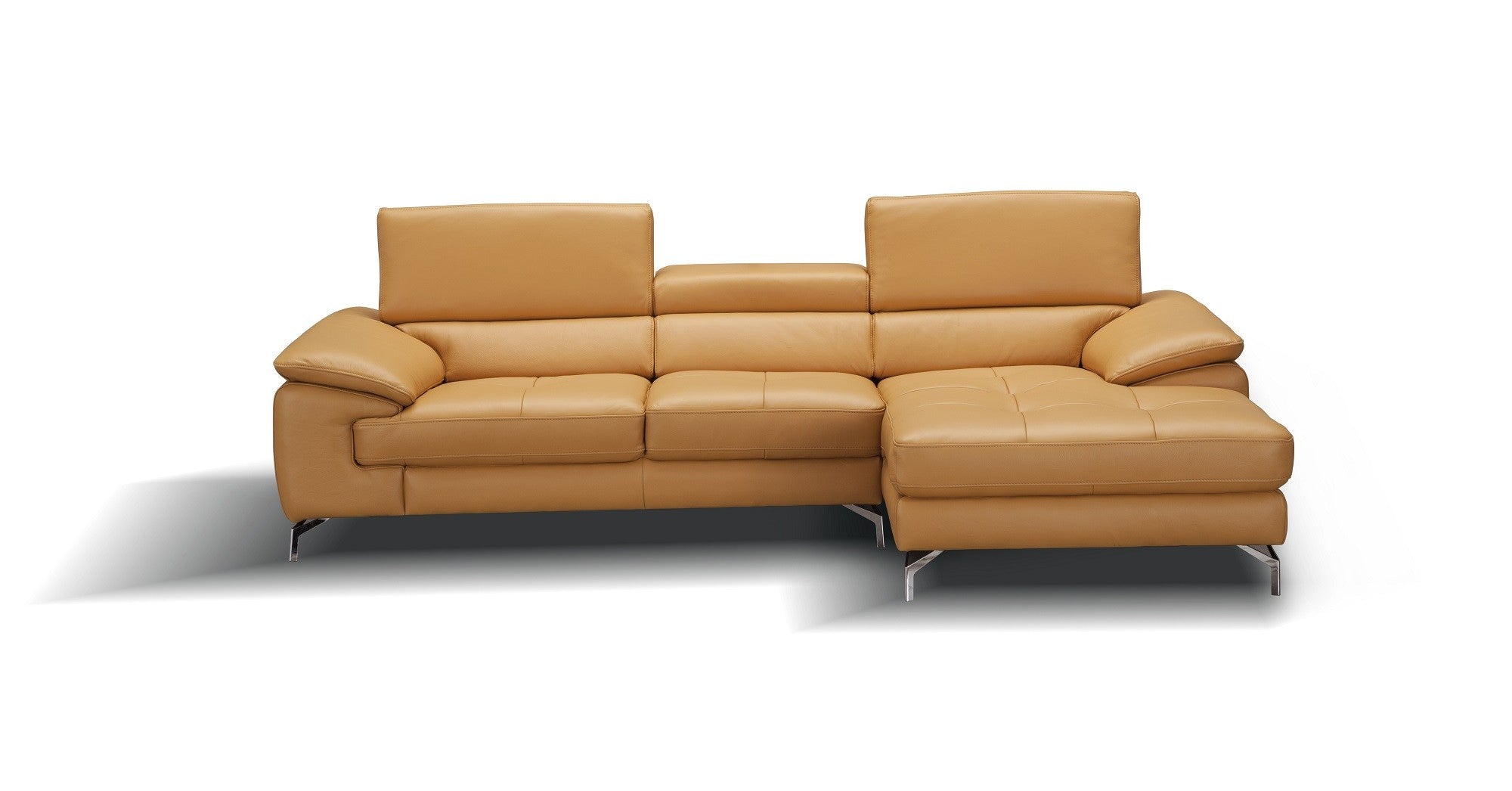 A973b Premium Leather Sectional in Caramel [ clone ]