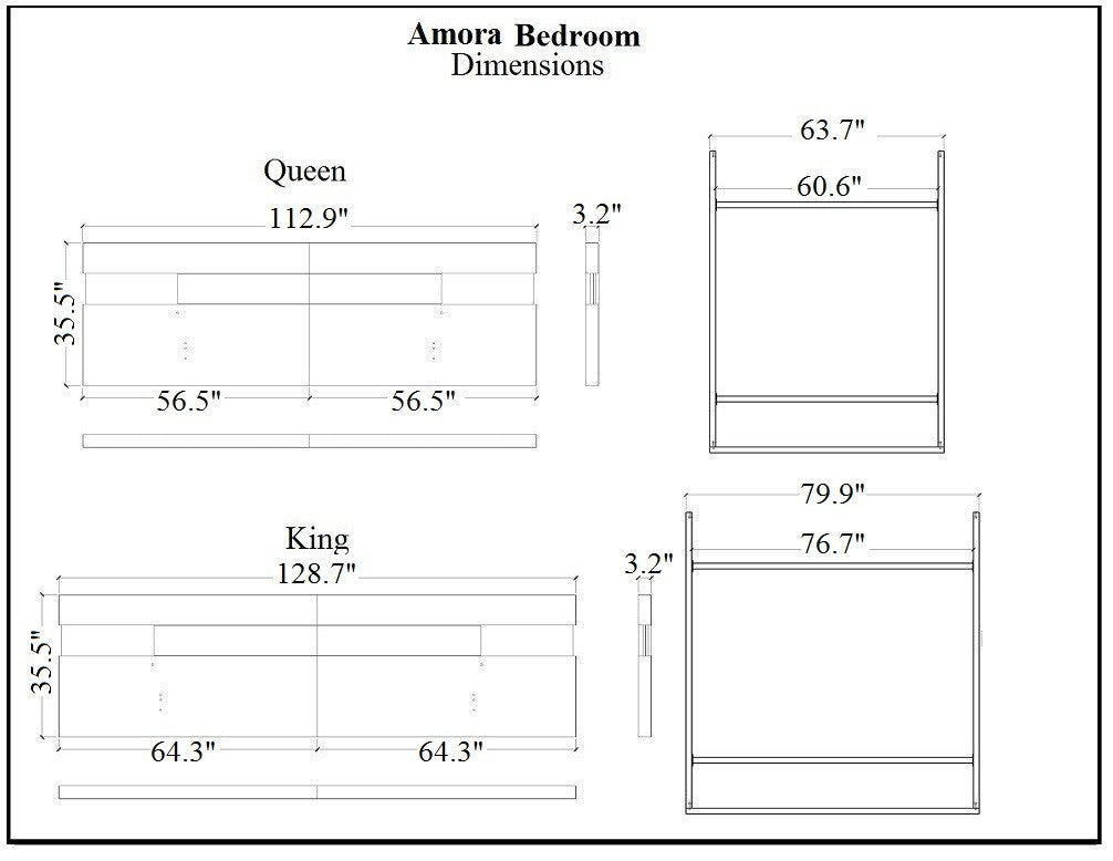 Amora Premium Bedroom