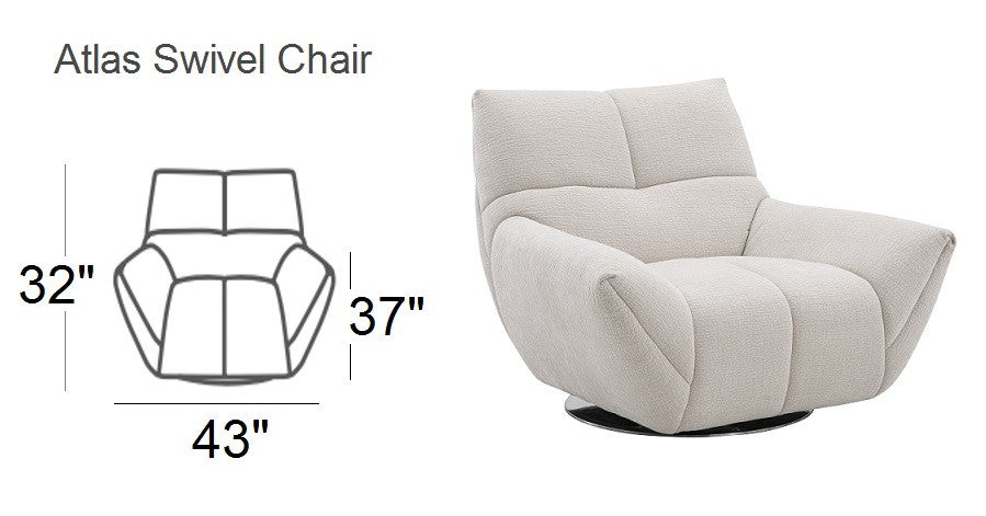 Haven Swivel Chair in Kokos [ clone ]