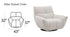 Haven Swivel Chair in Kokos [ clone ]