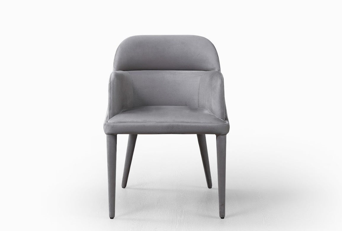 Baxter Arm Chair in Blue Grey [ clone ]