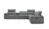 Picasso 6Pc Fabric Motion Sectional In Dark Grey [ clone ]