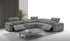 Picasso 6Pc Fabric Motion Sectional In Dark Grey [ clone ]