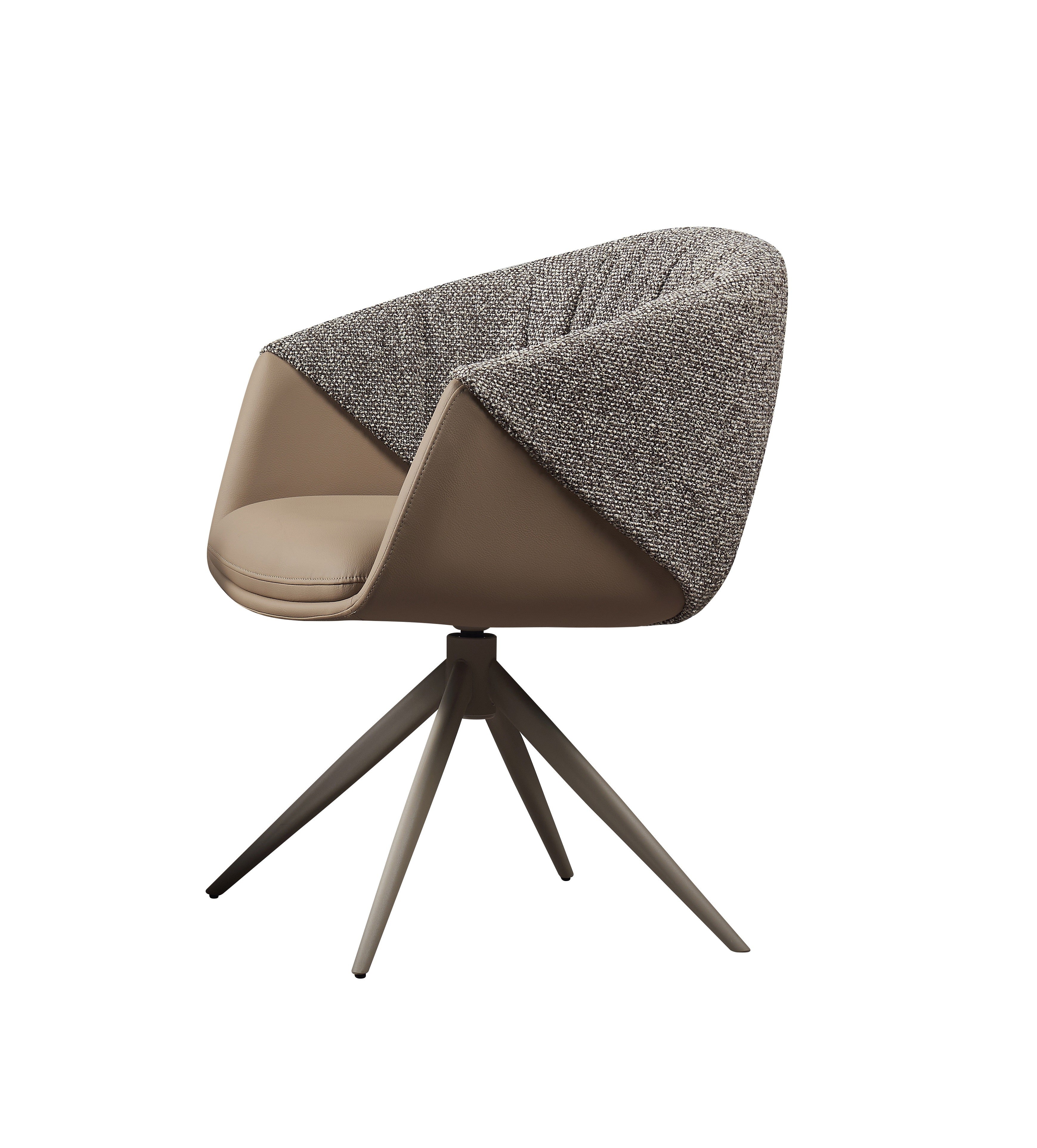 Breccia Swivel Chair in Beige [ clone ]