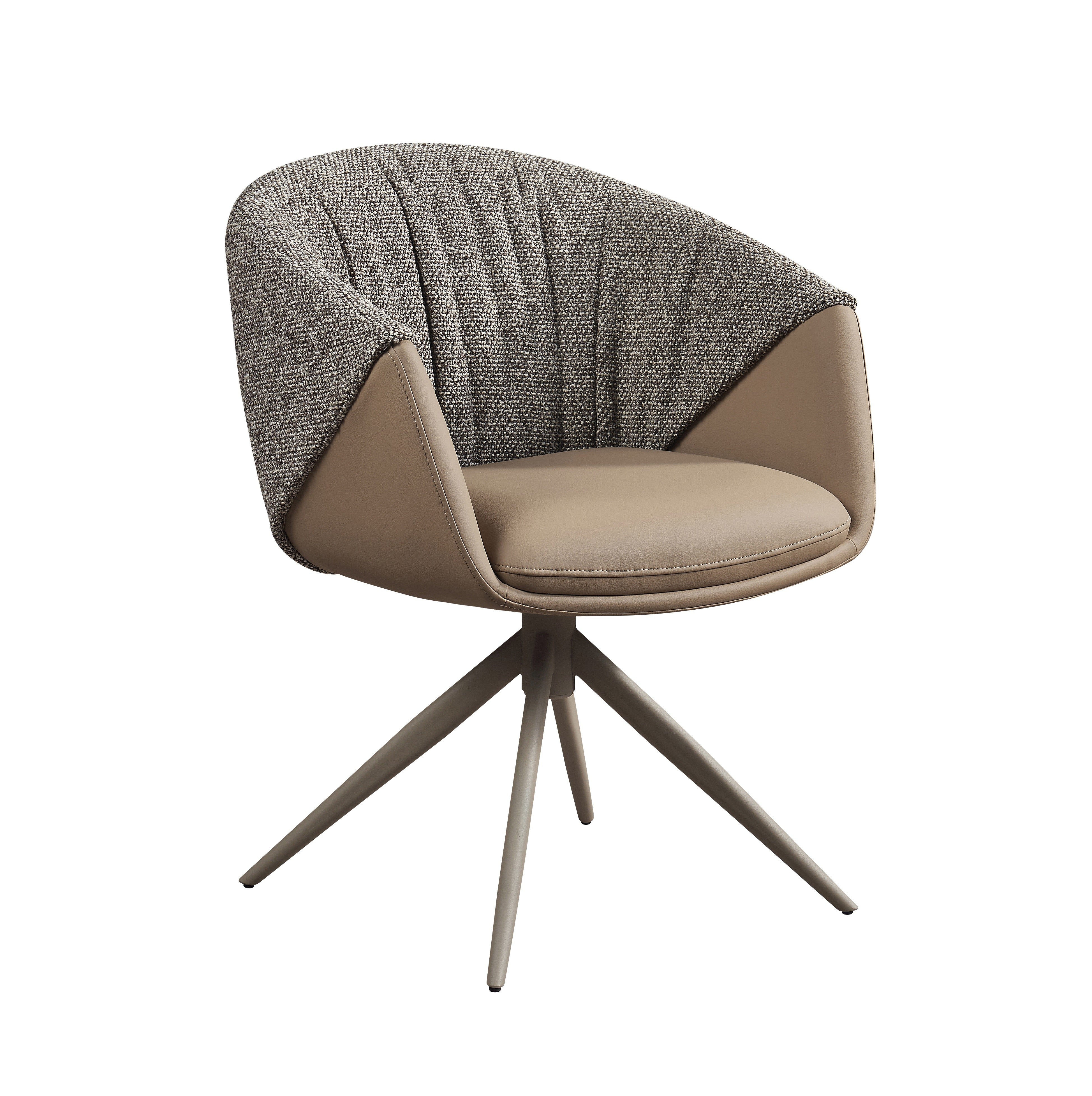 Breccia Swivel Chair in Beige [ clone ]