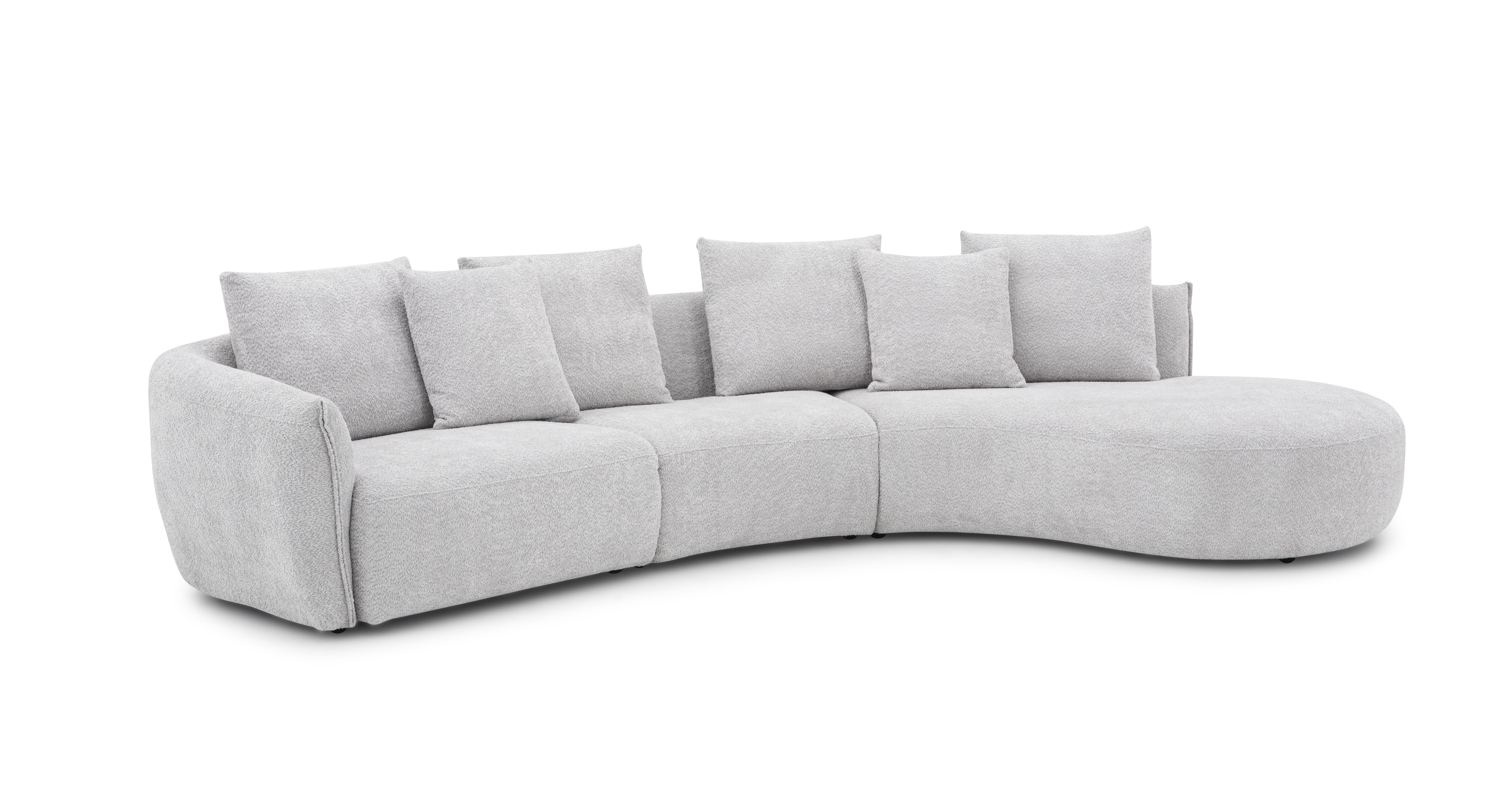 Beaumont Dark Gray Sectional [ clone ]