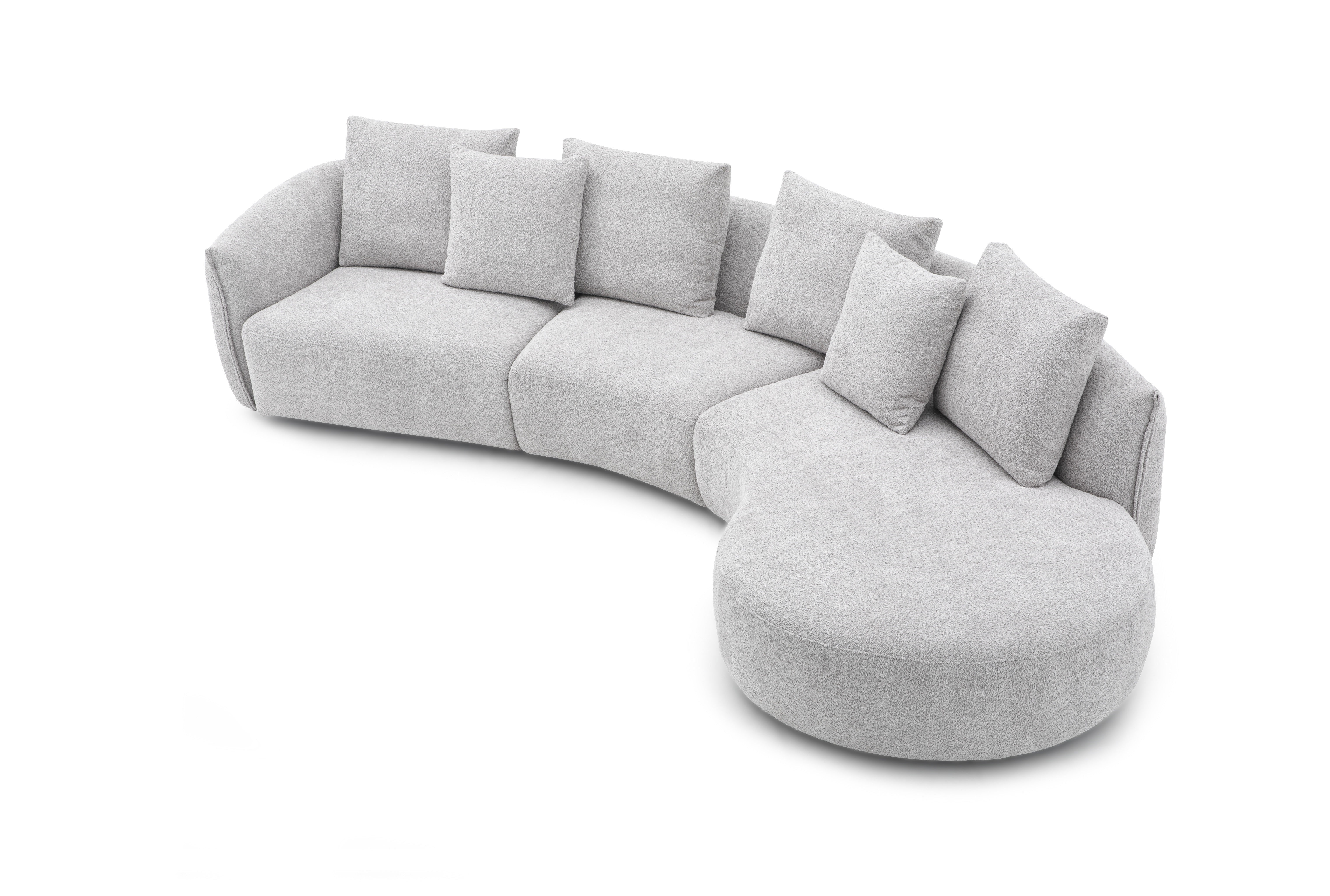 Beaumont Dark Gray Sectional [ clone ]