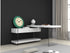Cloud Modern Desk in High Gloss
