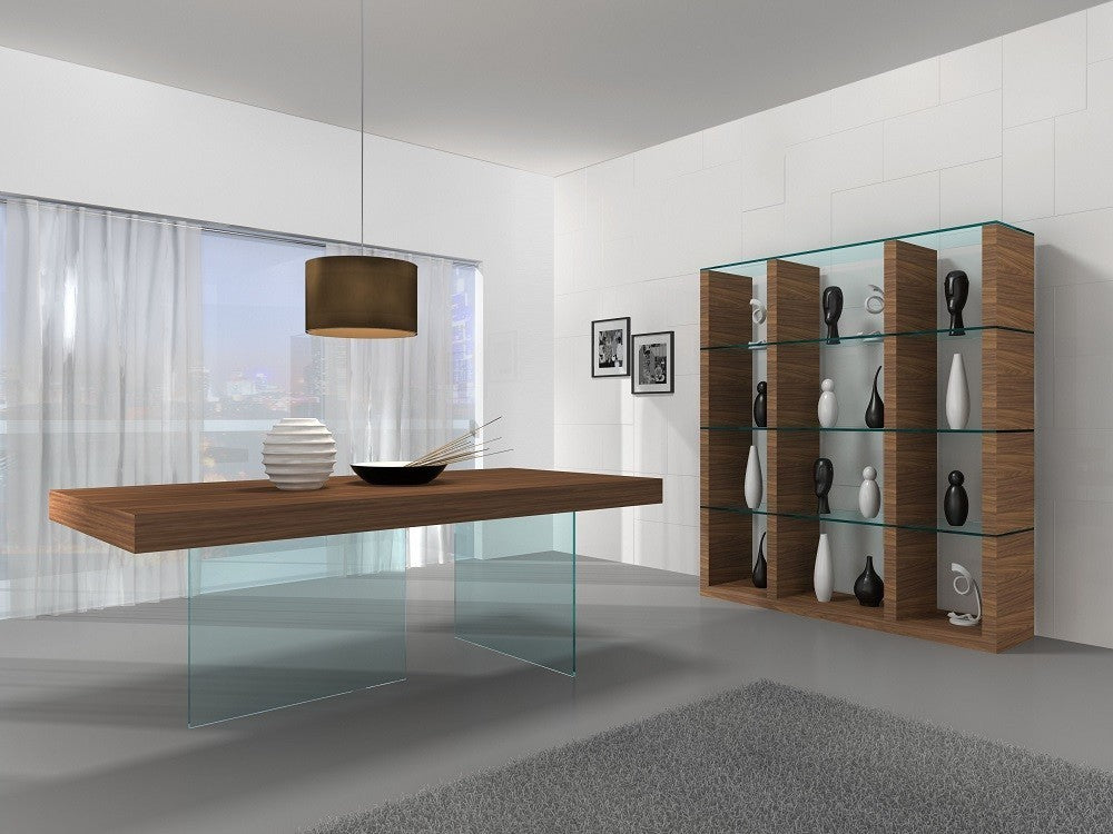 Chestnut Table & Elm Accessories