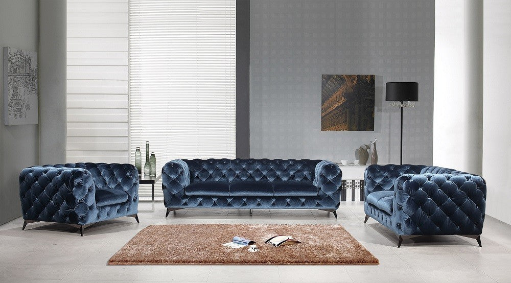 Glitz Blue Chair Only