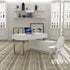 KD12 Modern Office Desk in Matte White