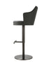 C 027B-3 Leather Barstool [ clone ]