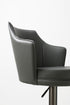 C 027B-3 Leather Barstool [ clone ]
