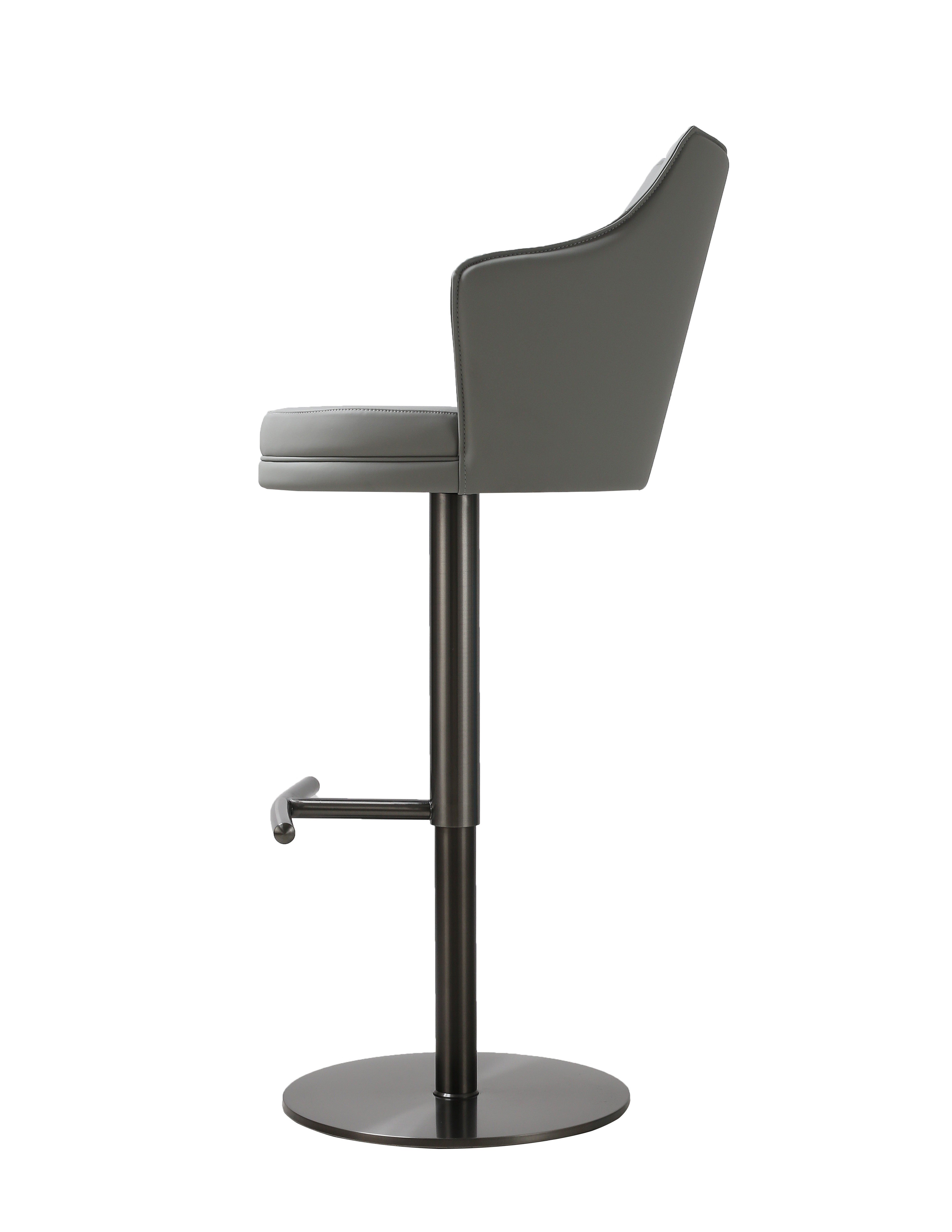K C218A-53 Charcoal Barstool [ clone ]