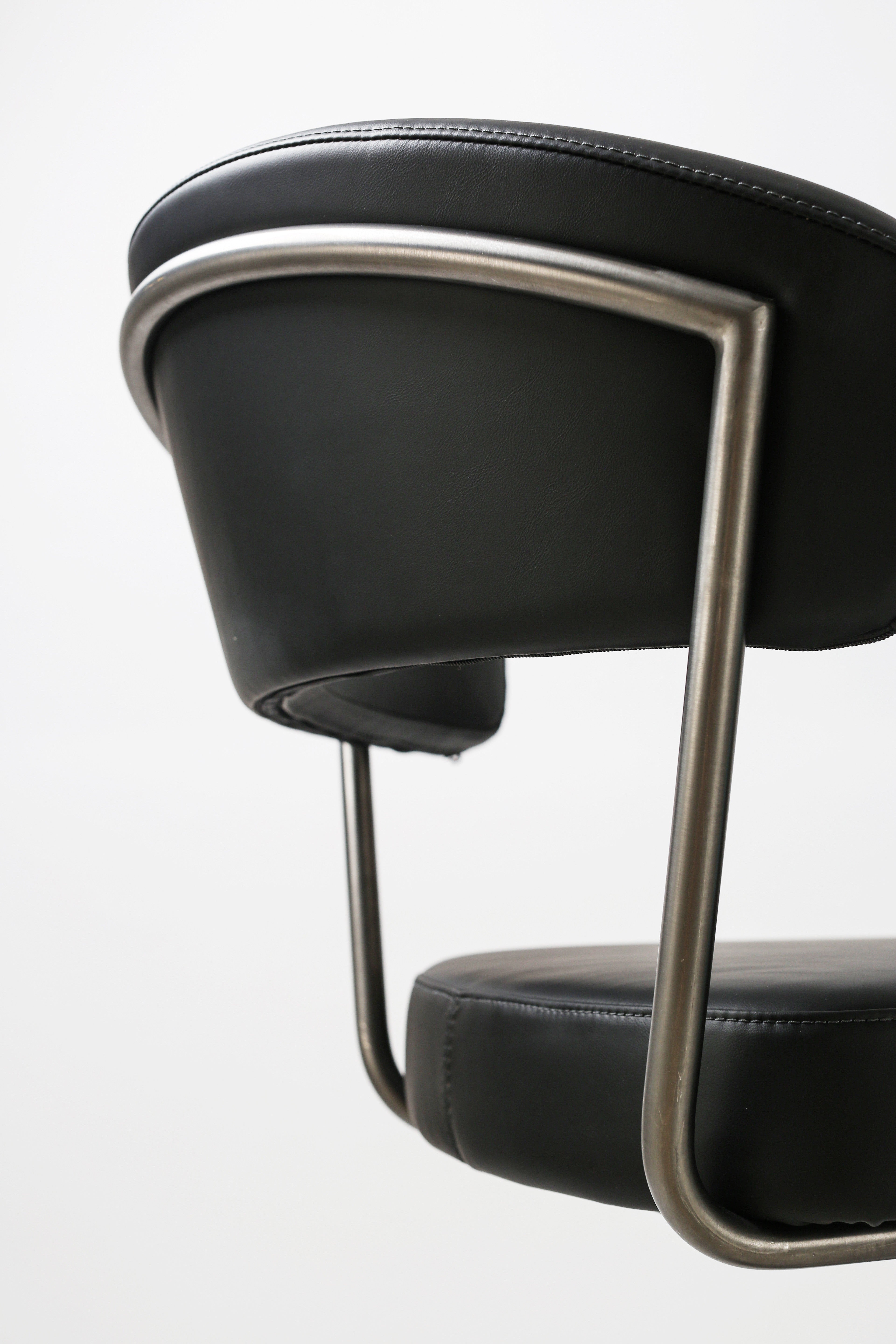 K C218A-53 Charcoal Barstool [ clone ]