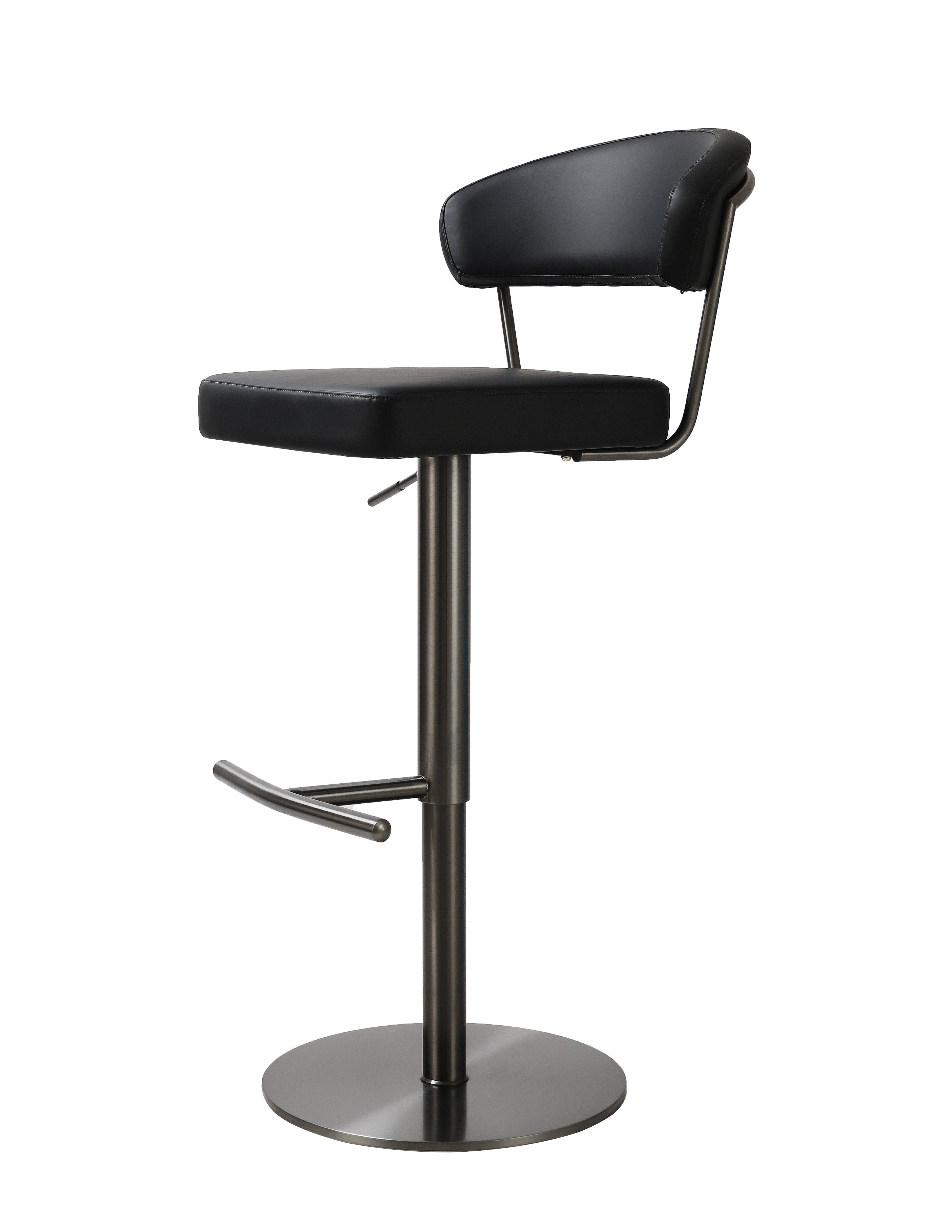 K C218A-53 Charcoal Barstool [ clone ]