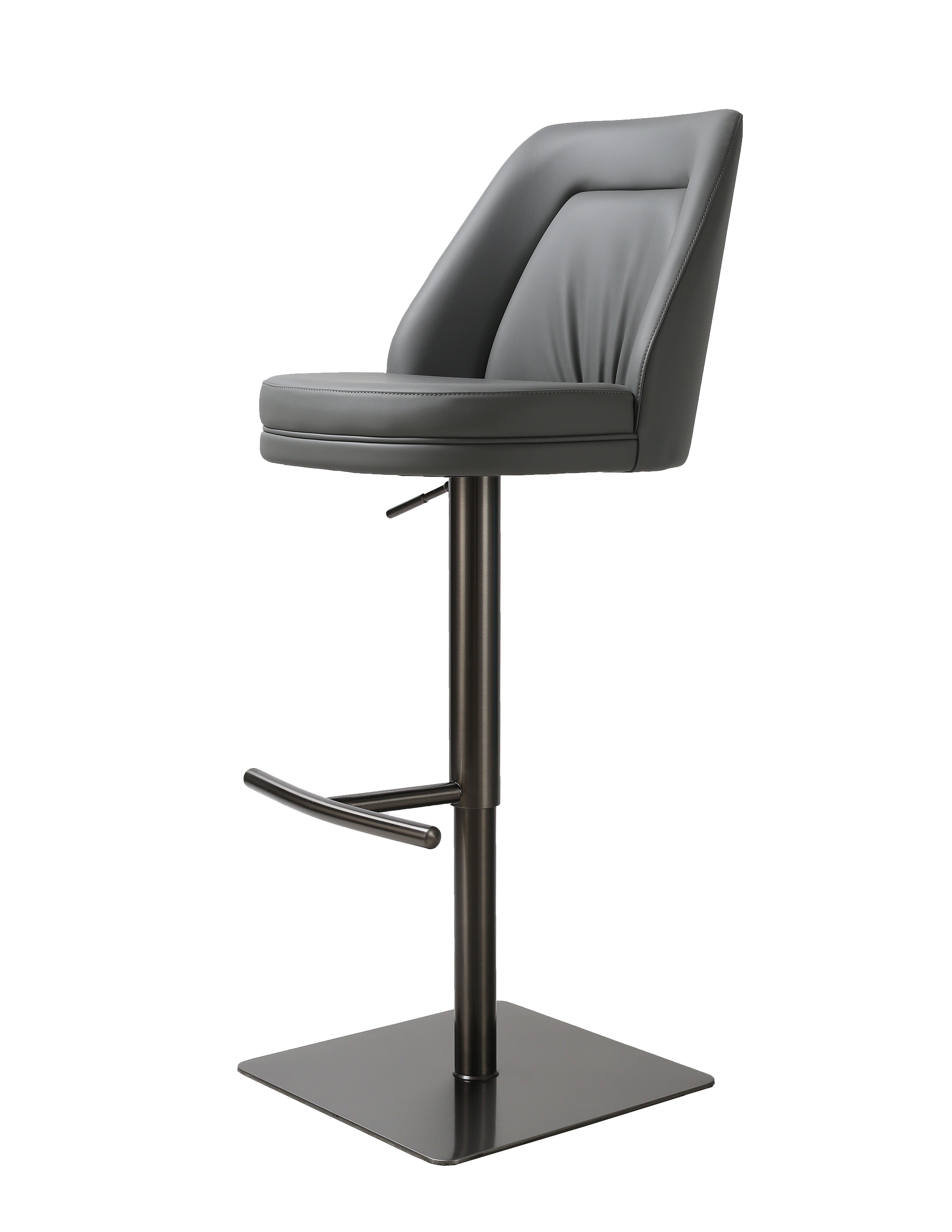 K C418A-56 Beige Grey Barstool [ clone ]