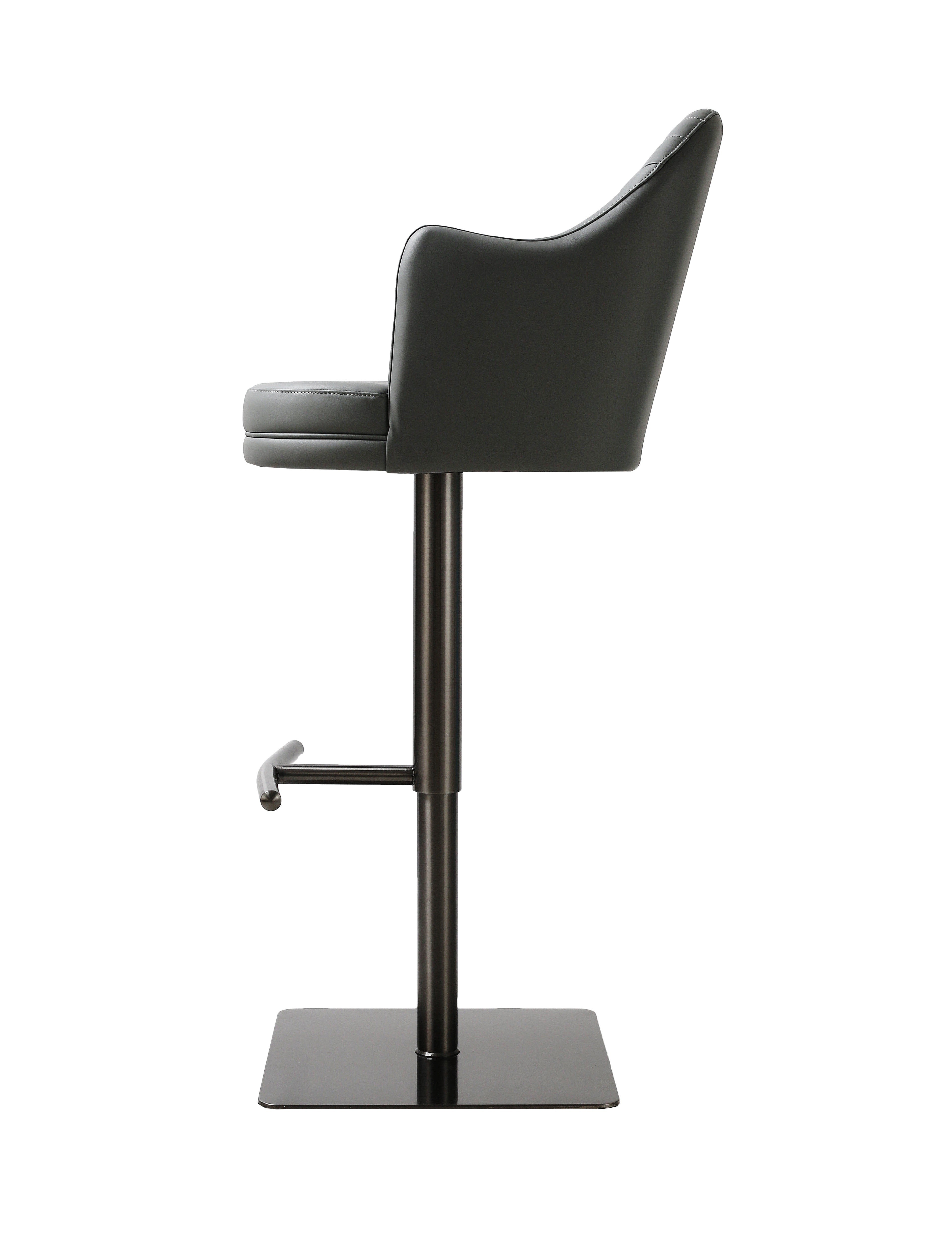 K C218A-930 Black Barstool [ clone ]