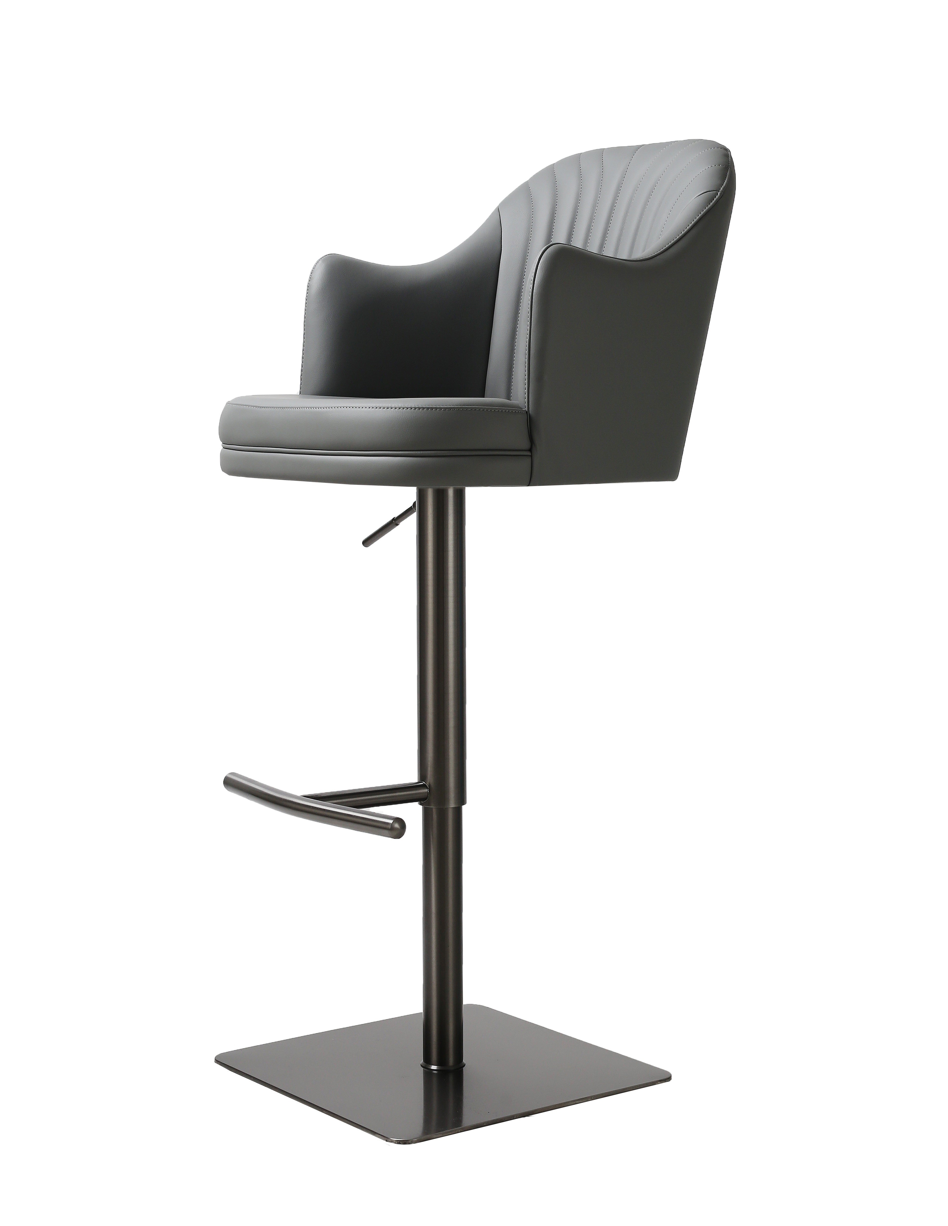 K C218A-930 Black Barstool [ clone ]