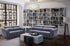 Lorenzo Motion Sofa Set in Blue-Grey