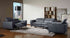 Lorenzo Motion Sofa Set in Blue-Grey