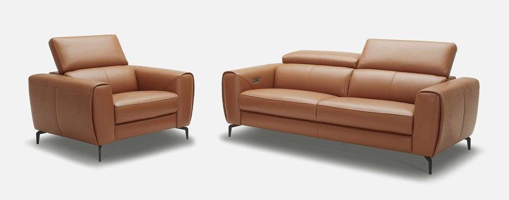 Lorenzo Motion Sofa Set in Caramel
