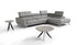 The Mood Sectional in Grey