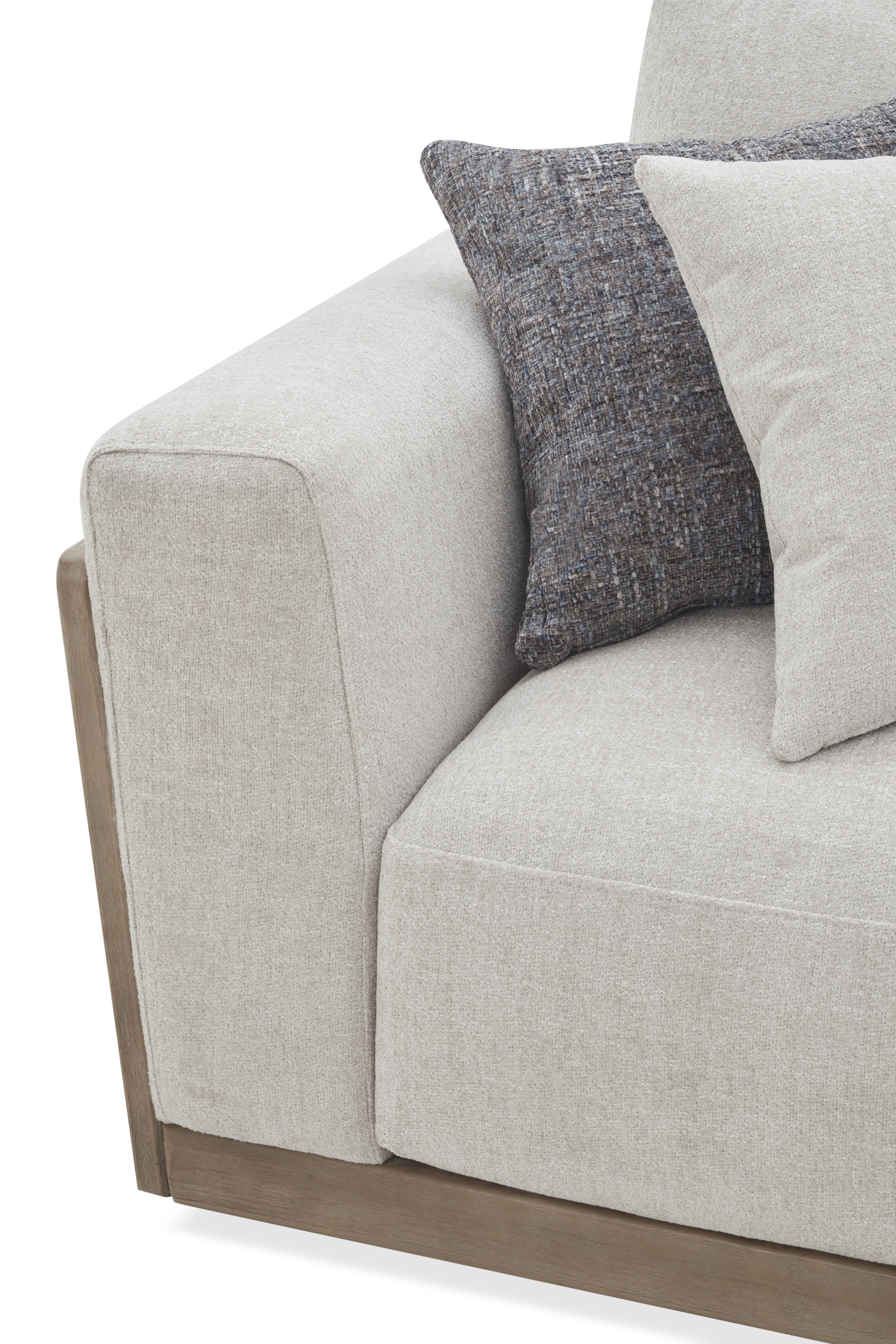 Capri RHF Sectional in Frost [ clone ]