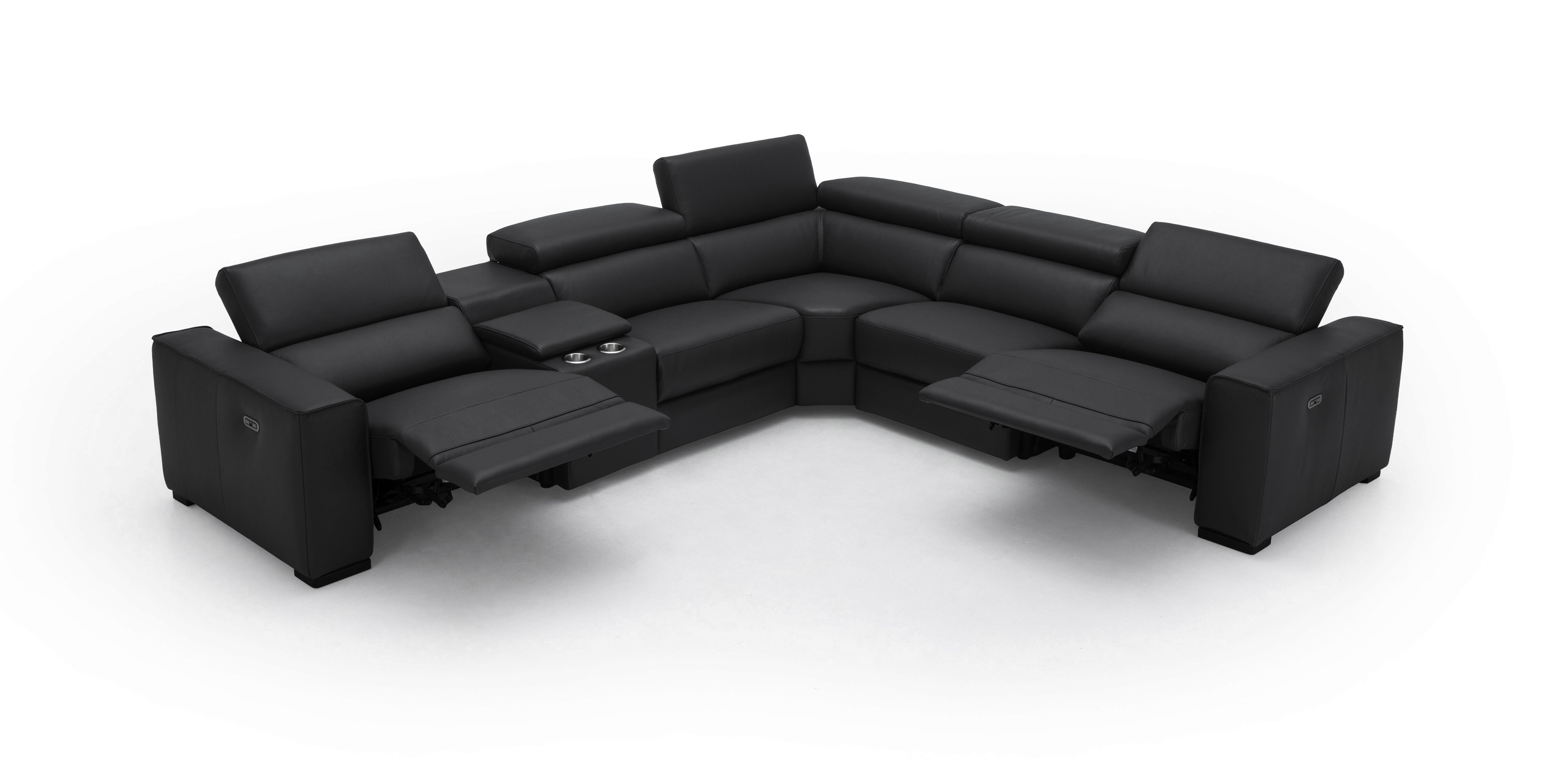 Picasso 6Pc Motion Sectional In Dark Grey [ clone ]
