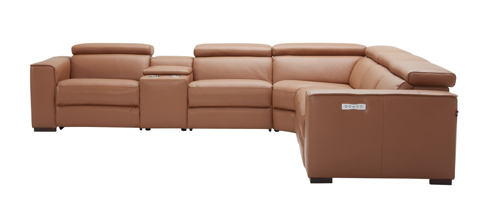 Cozy 6Pc Motion Sectional In Chocolate [ clone ]
