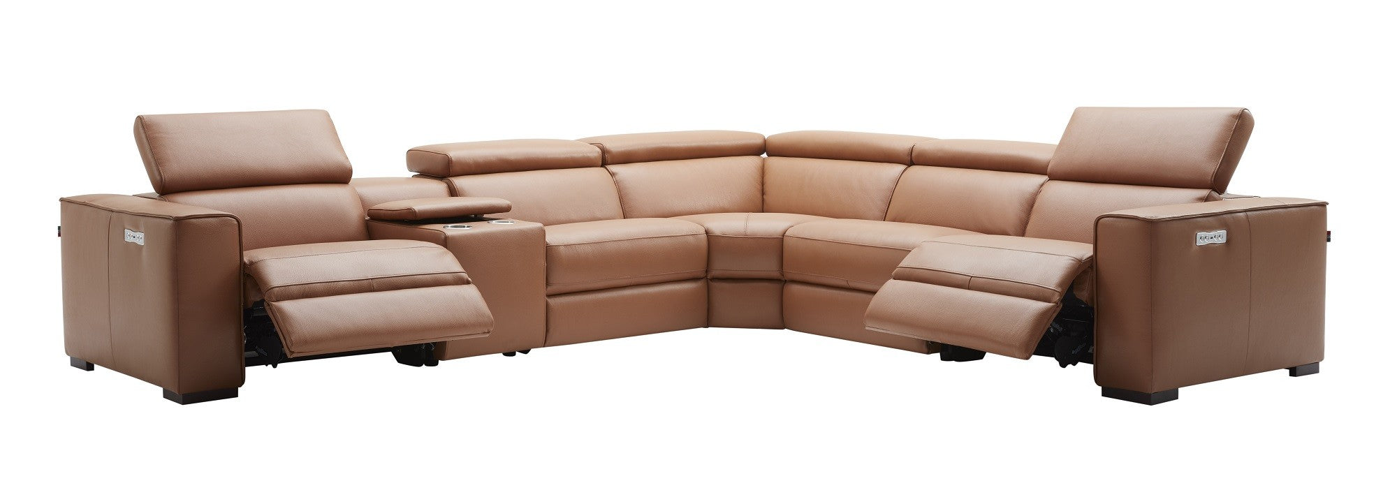 Cozy 6Pc Motion Sectional In Chocolate [ clone ]