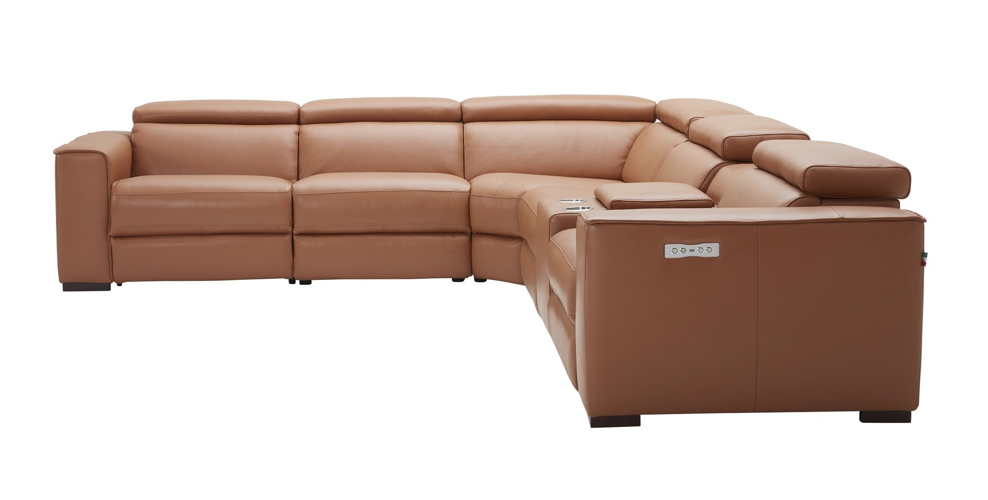 Cozy 6Pc Motion Sectional In Chocolate [ clone ]