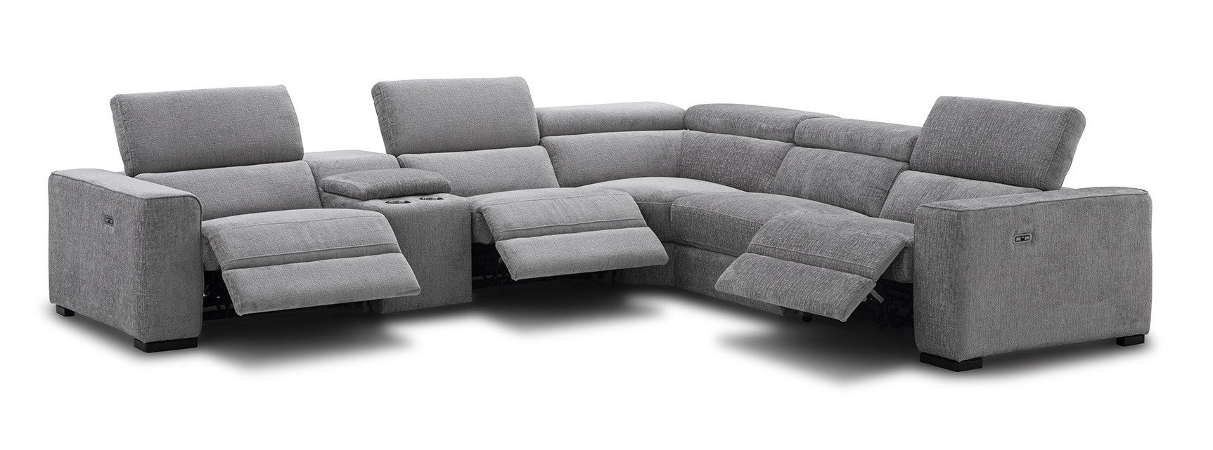 Picasso 6Pc Fabric Motion Sectional In Sand [ clone ]
