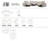 Picasso 6Pc Motion Sectional In Silver Grey [ clone ]