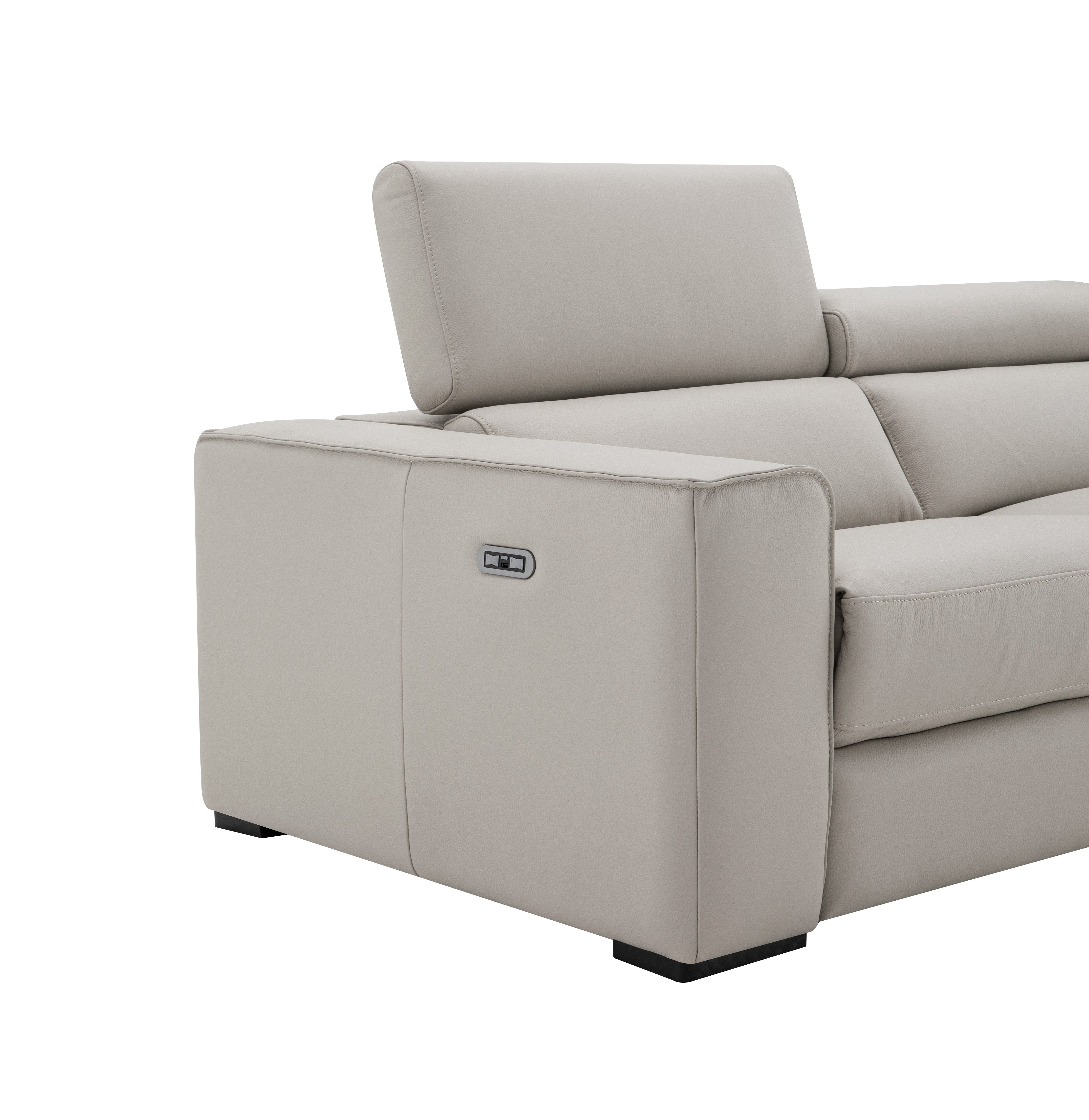 Picasso 6Pc Motion Sectional In Silver Grey [ clone ]