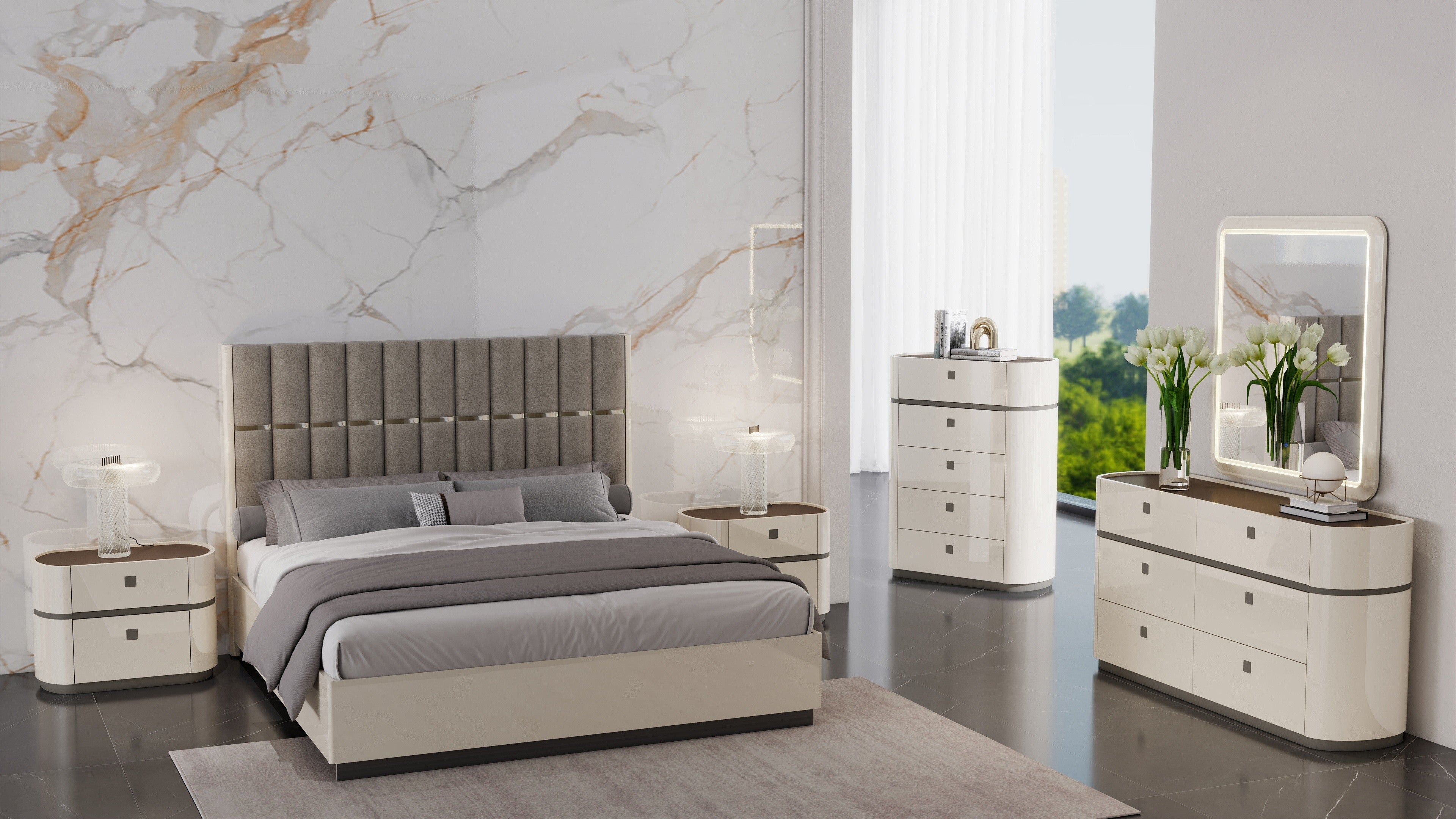 Palermo Grey Bedroom [ clone ]