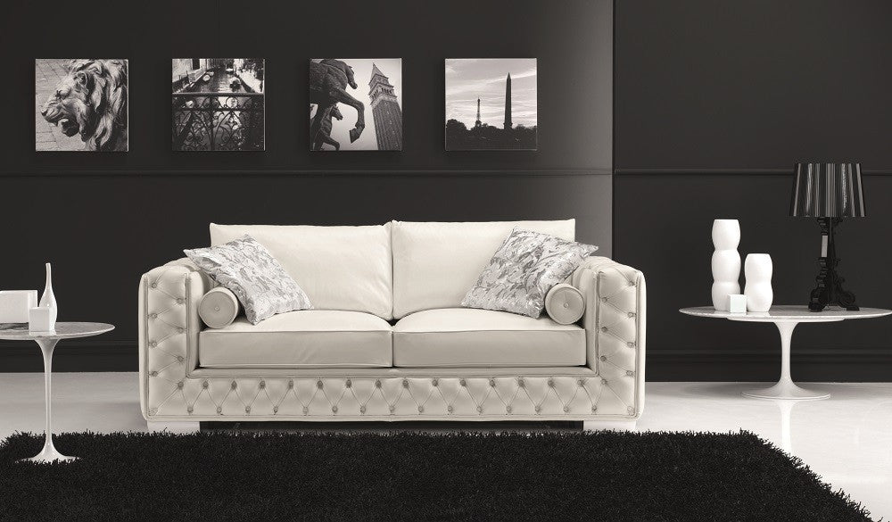 The Vanity Leather Sofa Set