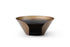 Vanta Coffee Table | Modern Glass Coffee Table with Bronze Base