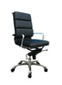Plush High Back Office Chair In White