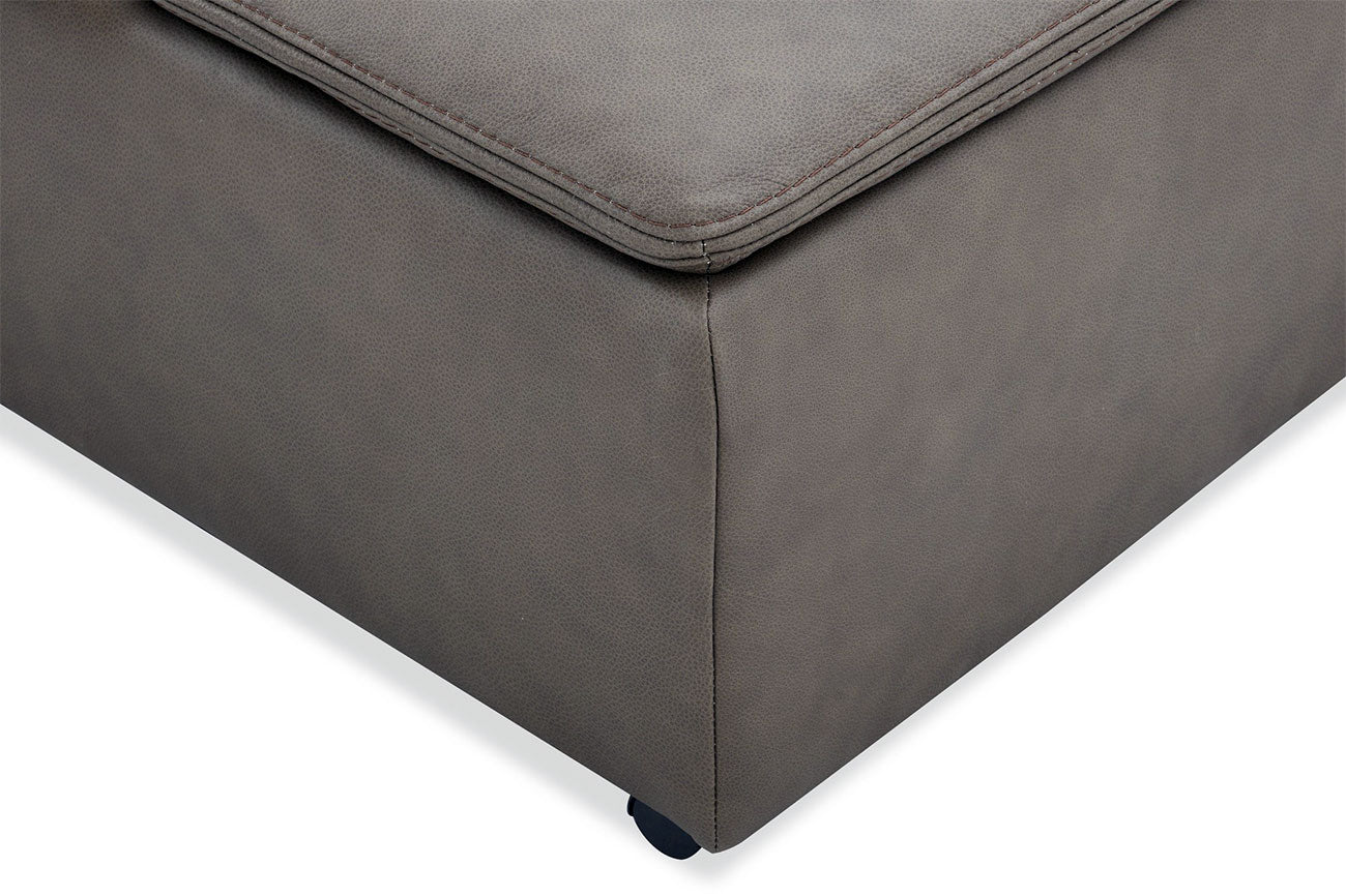 Zen Reclining Sectional & Storage Ottoman